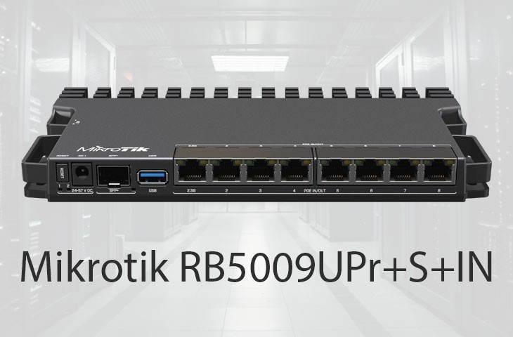 Обзор маршрутизатора Mikrotik RB5009UPr+S+IN фото